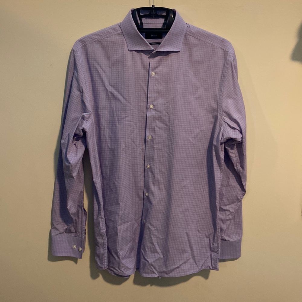 Hugo Boss Button Down Shirt Neck 16.5 34/35